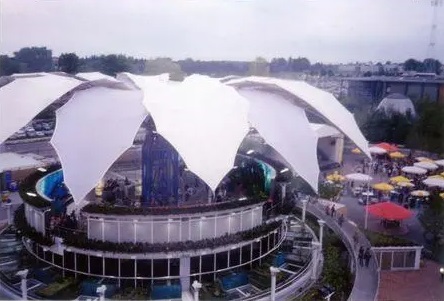 开合屋顶几何抽象形式设计切入