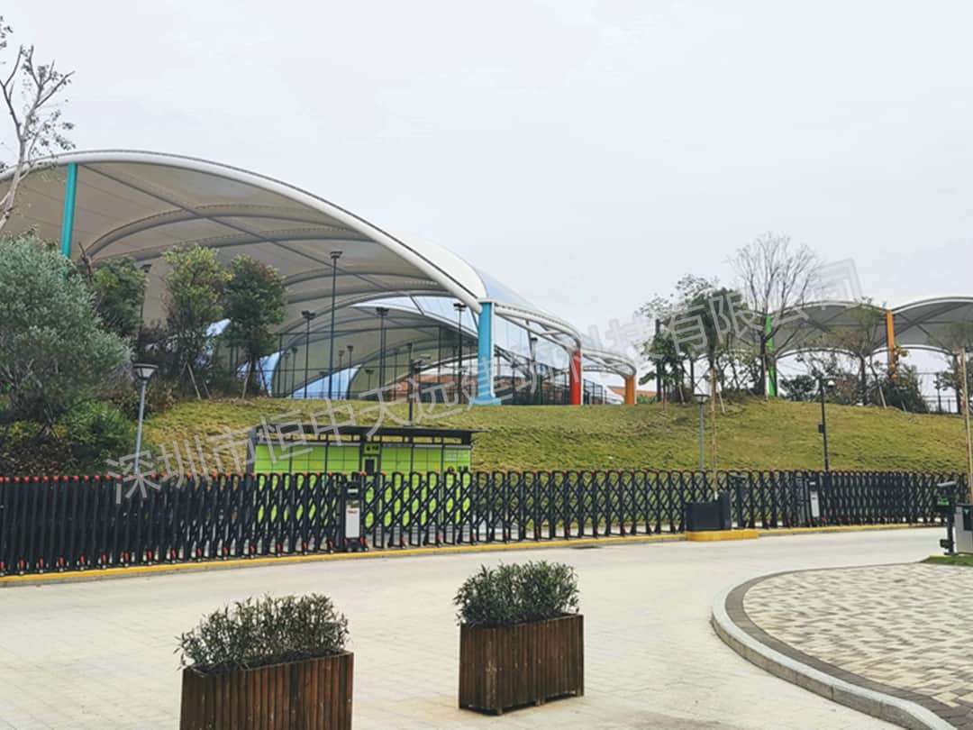 东莞清澜山国际学校篮网中心项目